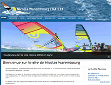 Tablet Screenshot of nicolas-warembourg.com